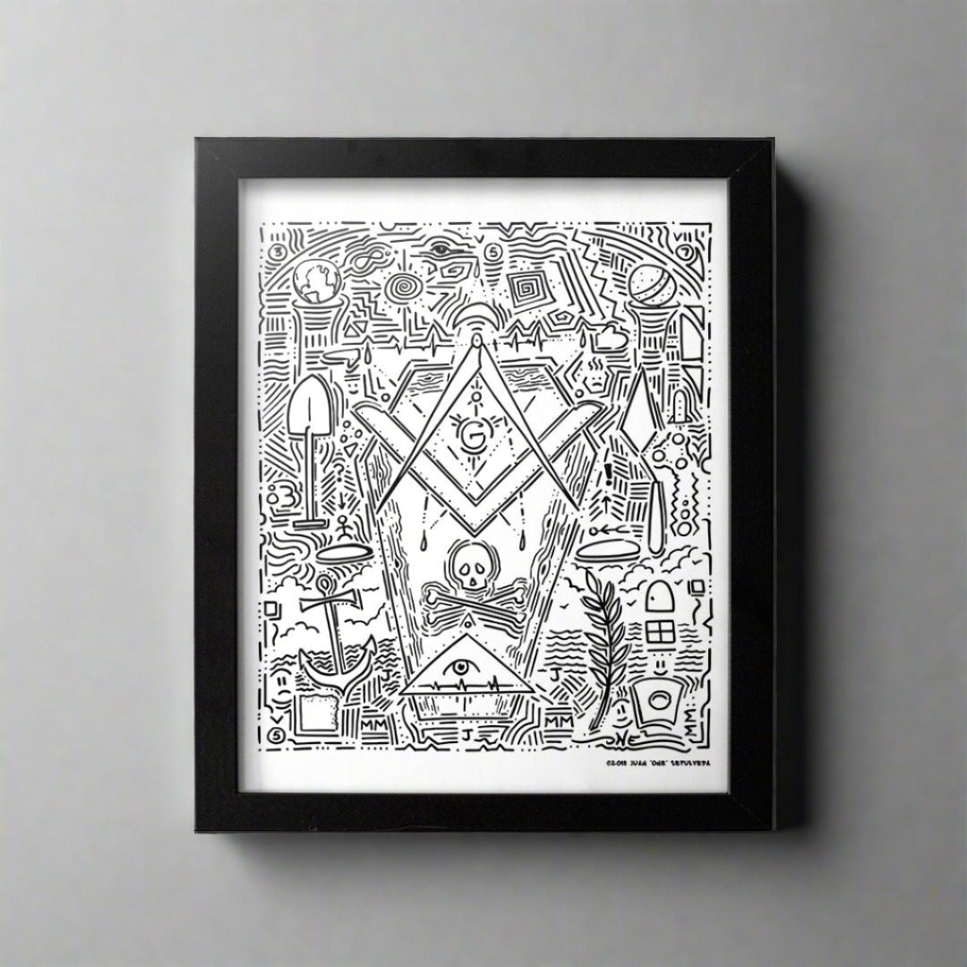 Masonic Pop Art | Master Mason