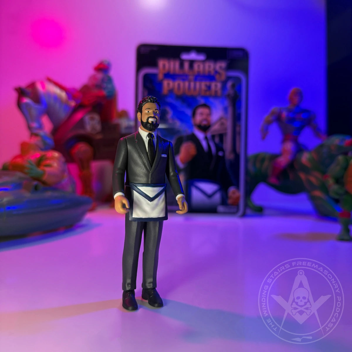 Pillars of Power | John Stone Freemason Action Figure