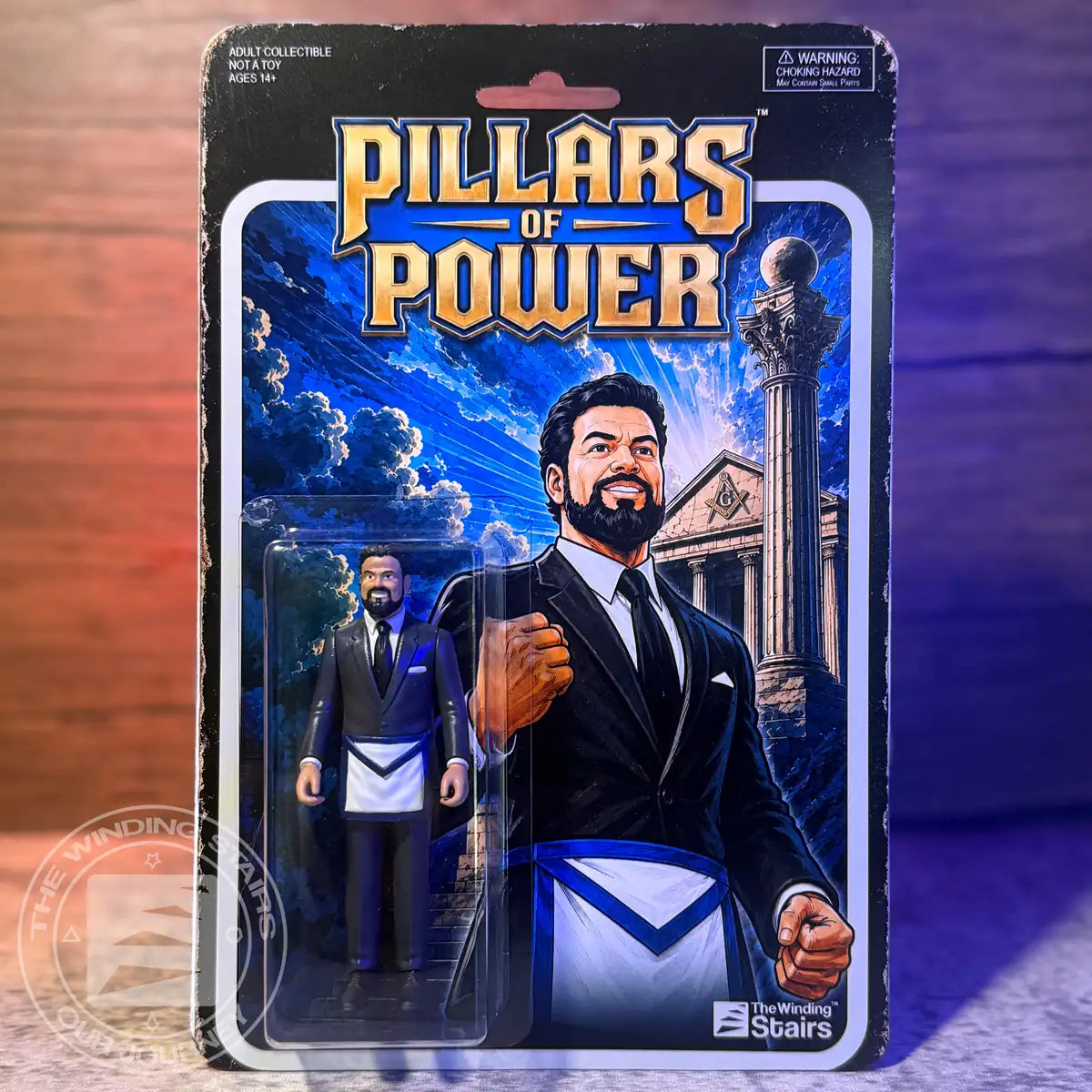 Pillars of Power | John Stone Freemason Action Figure