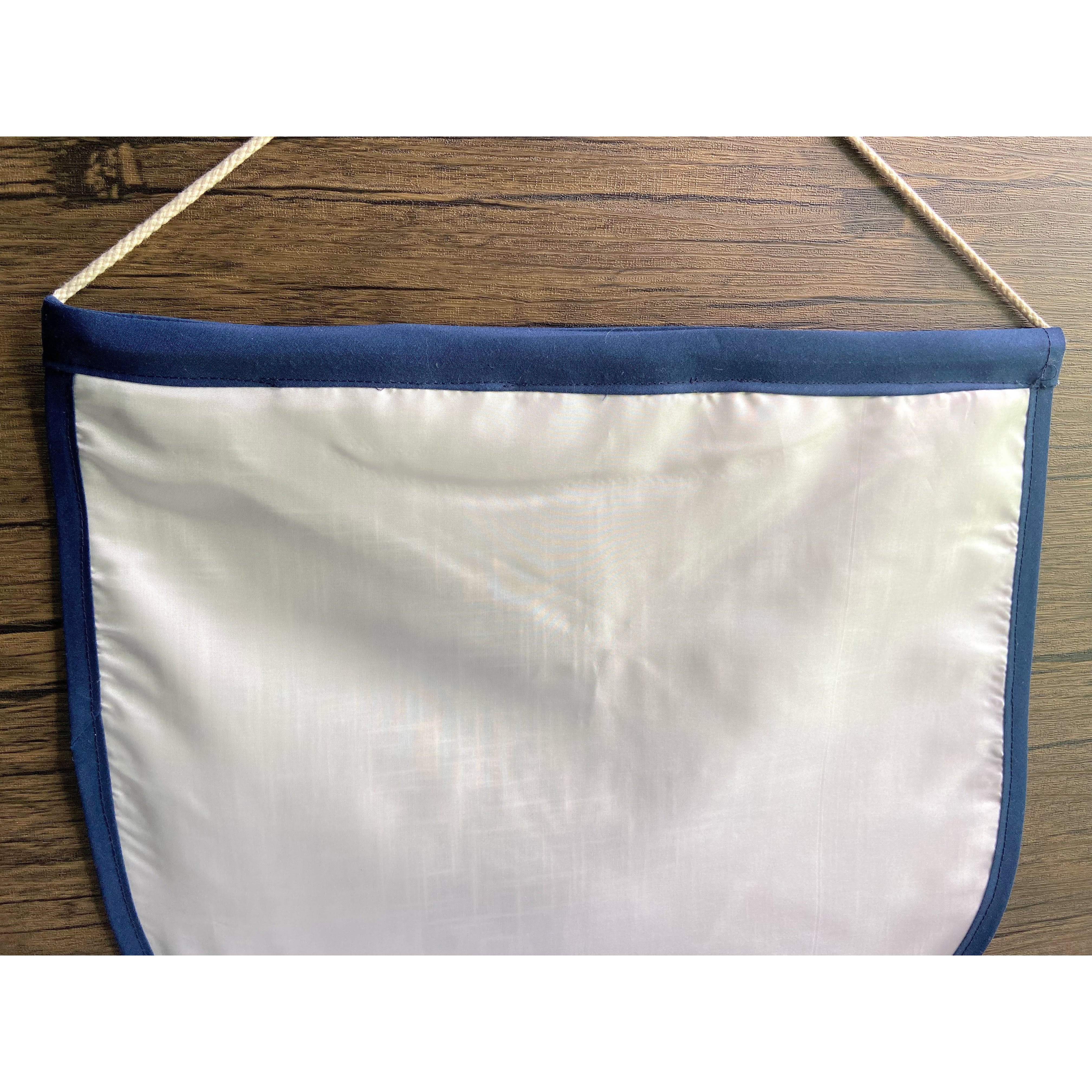 Masonic Pin Display Apron (Lambskin Flap)