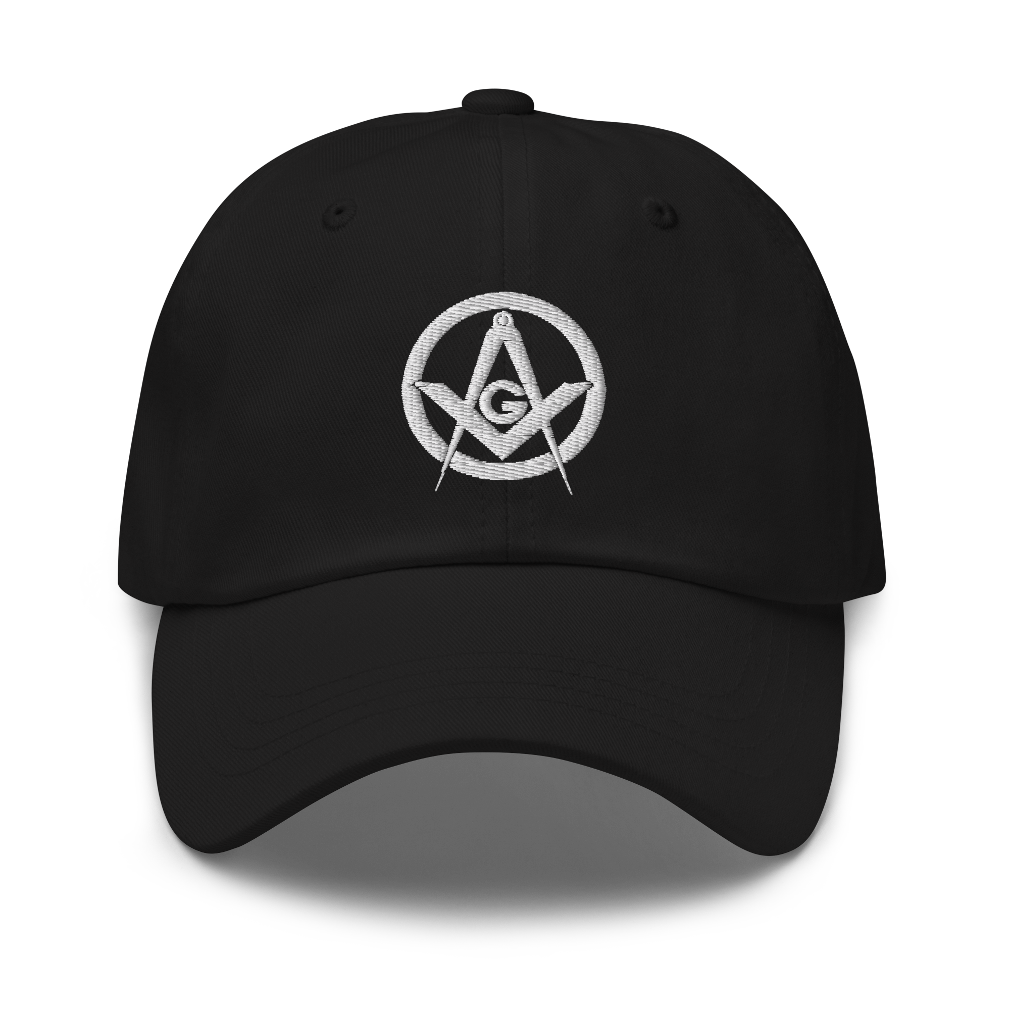 Square and Compass with G Classic Dad Hat