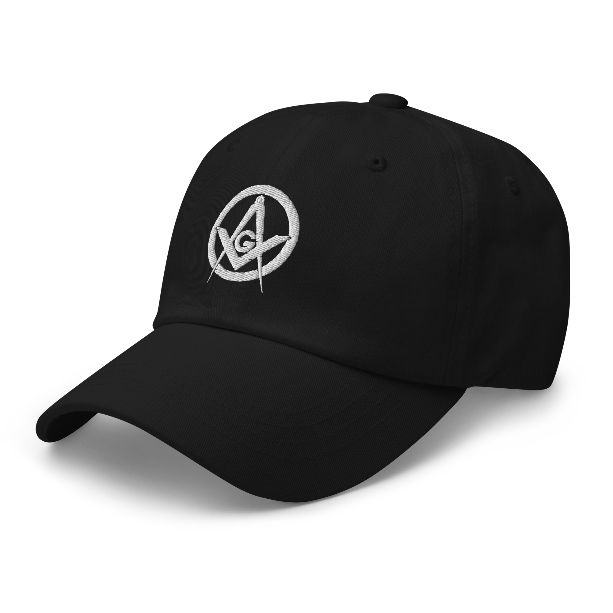 Square and Compass with G Classic Dad Hat