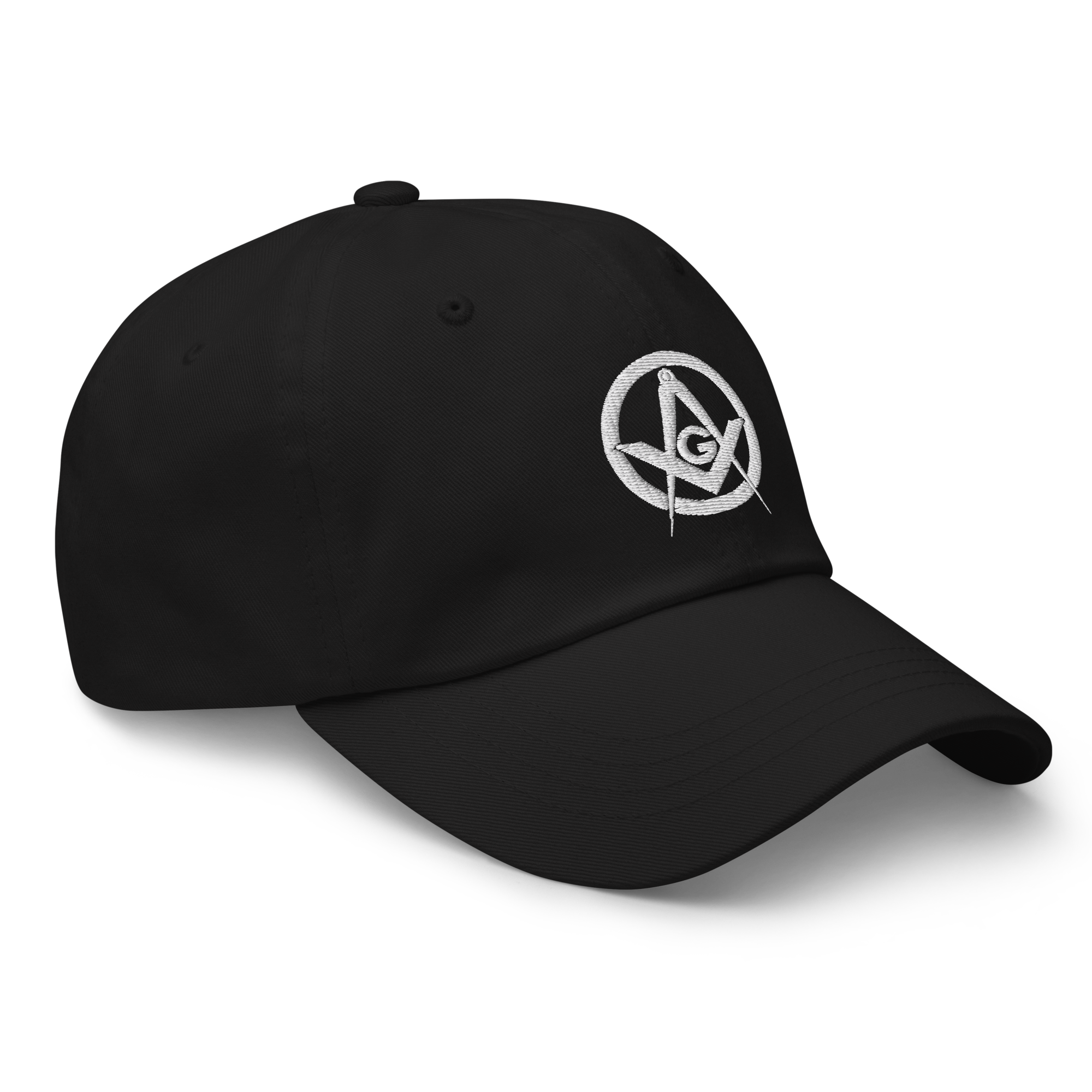 Square and Compass with G Classic Dad Hat