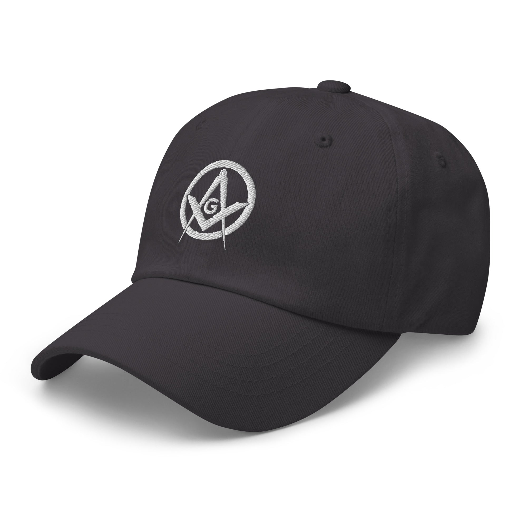 Square and Compass with G Classic Dad Hat