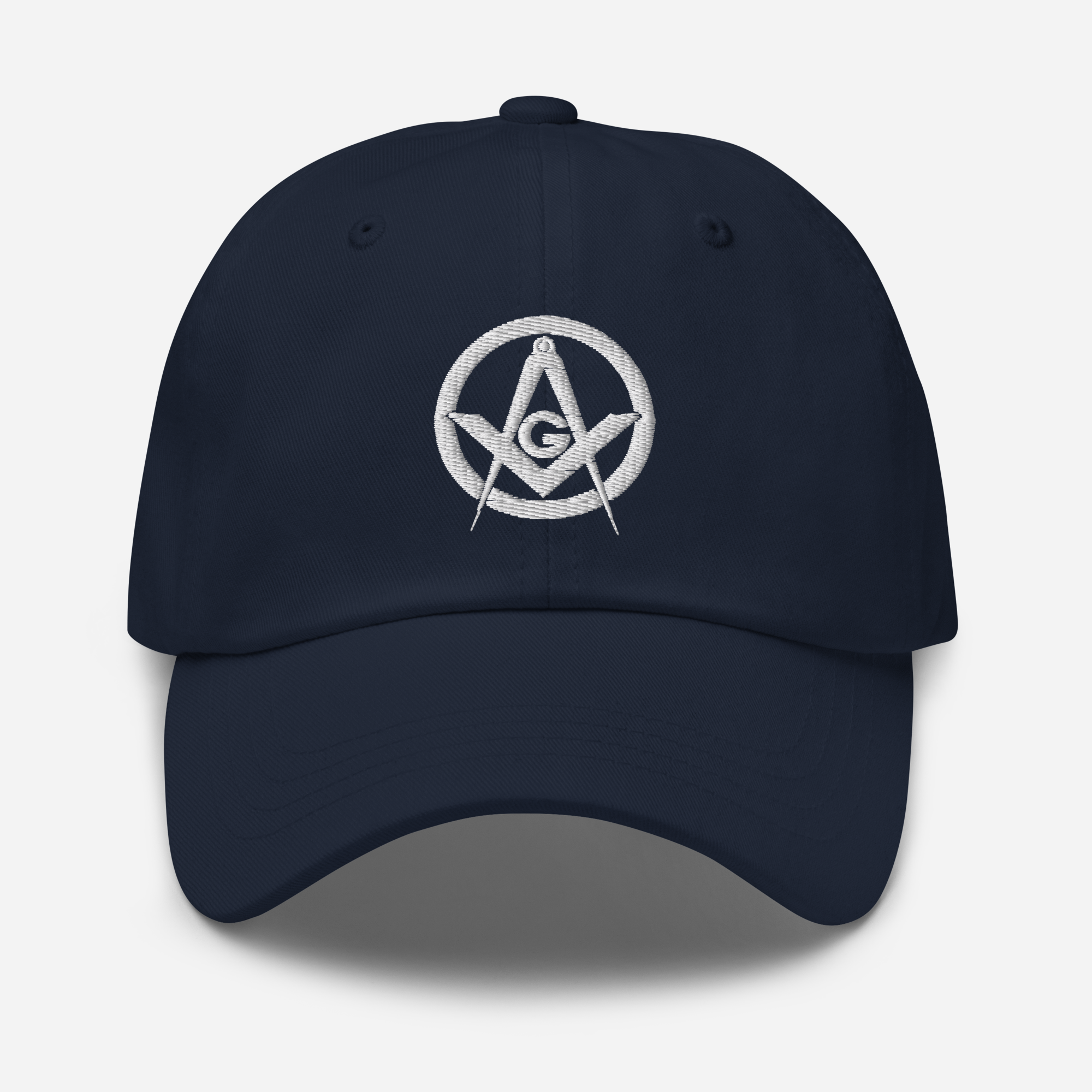 Square and Compass with G Classic Dad Hat