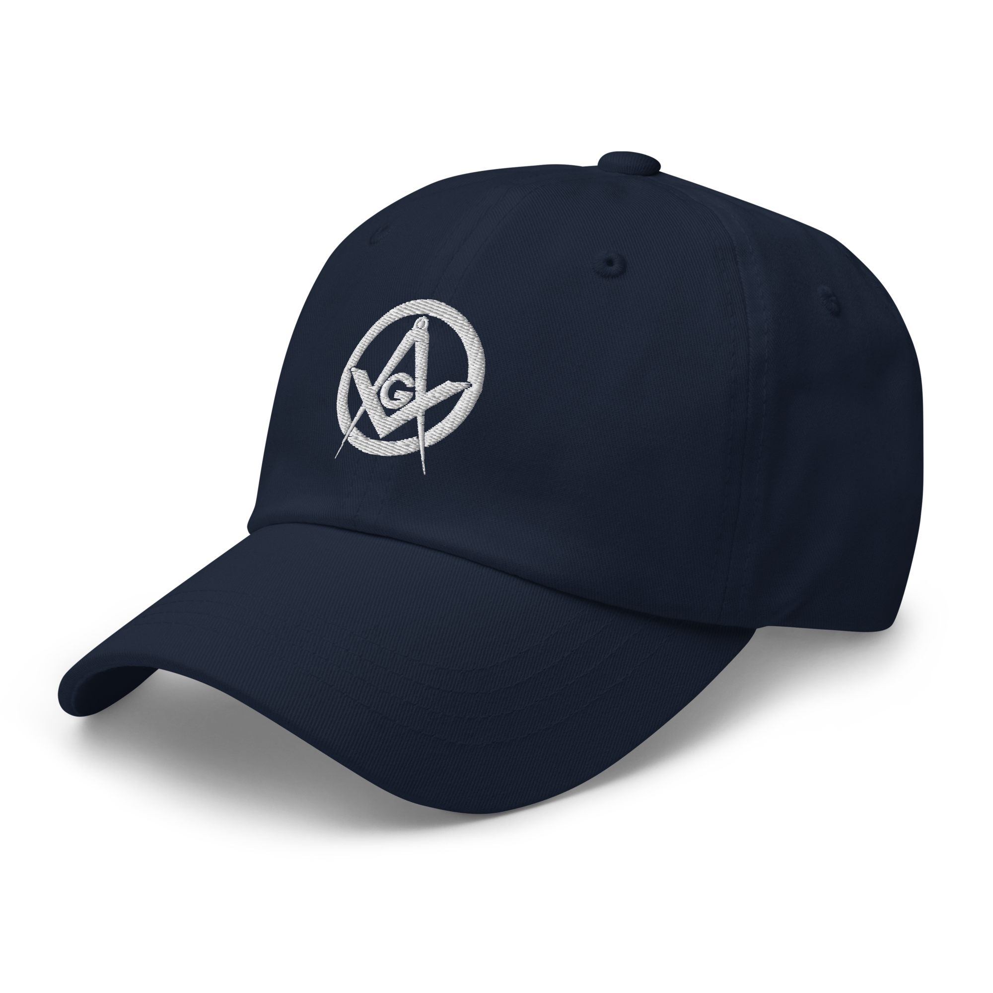 Square and Compass with G Classic Dad Hat