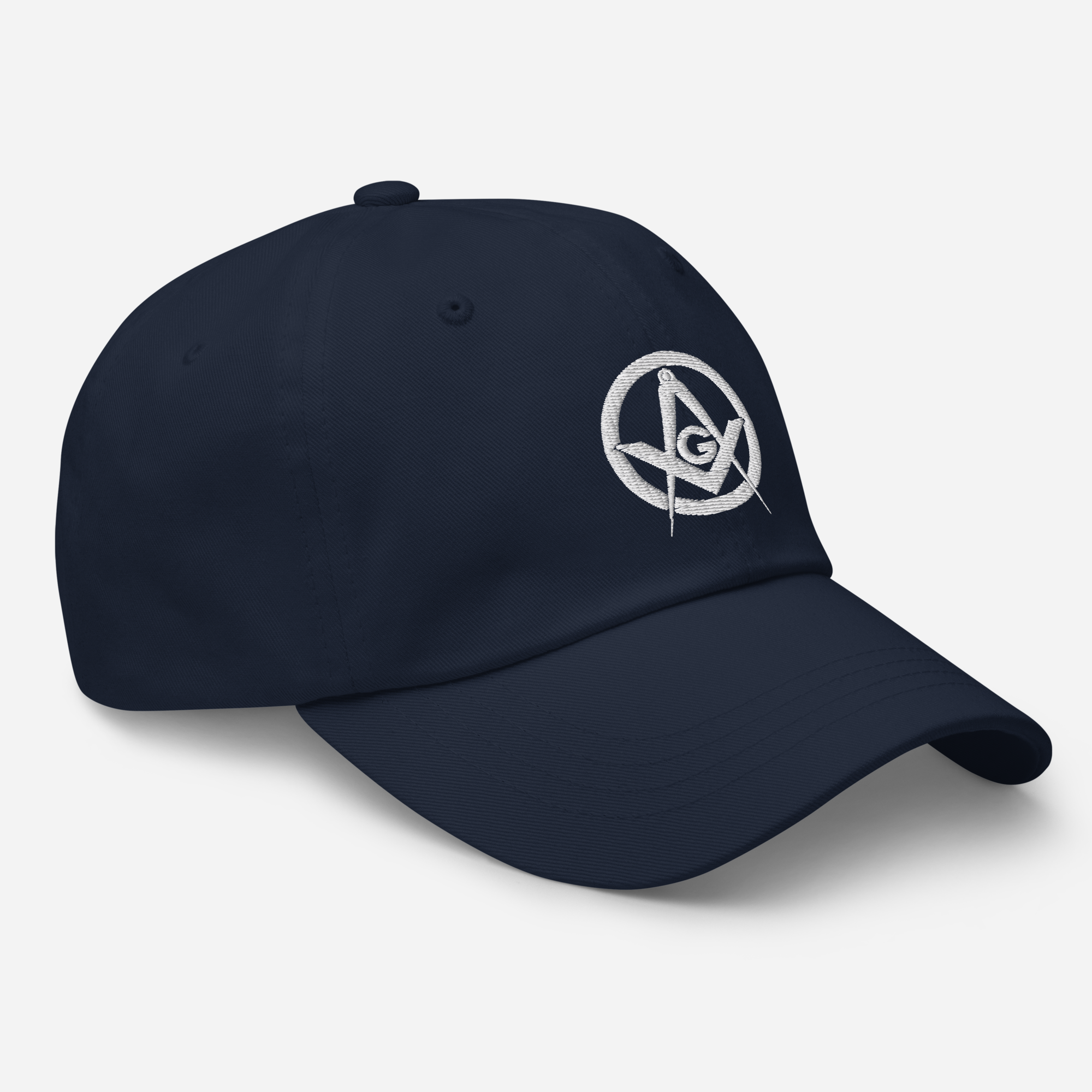 Square and Compass with G Classic Dad Hat