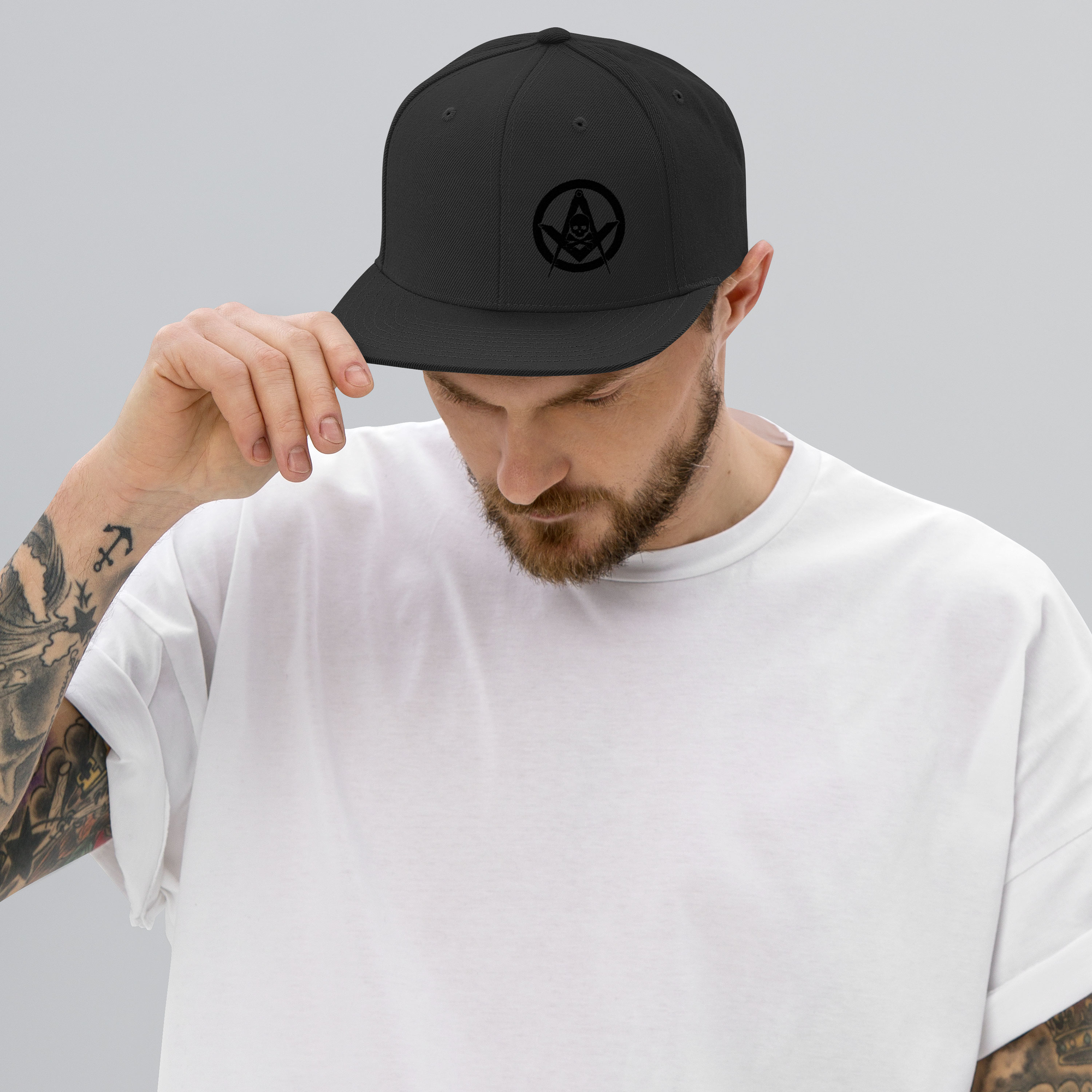 Memento Mori Snapback Hat