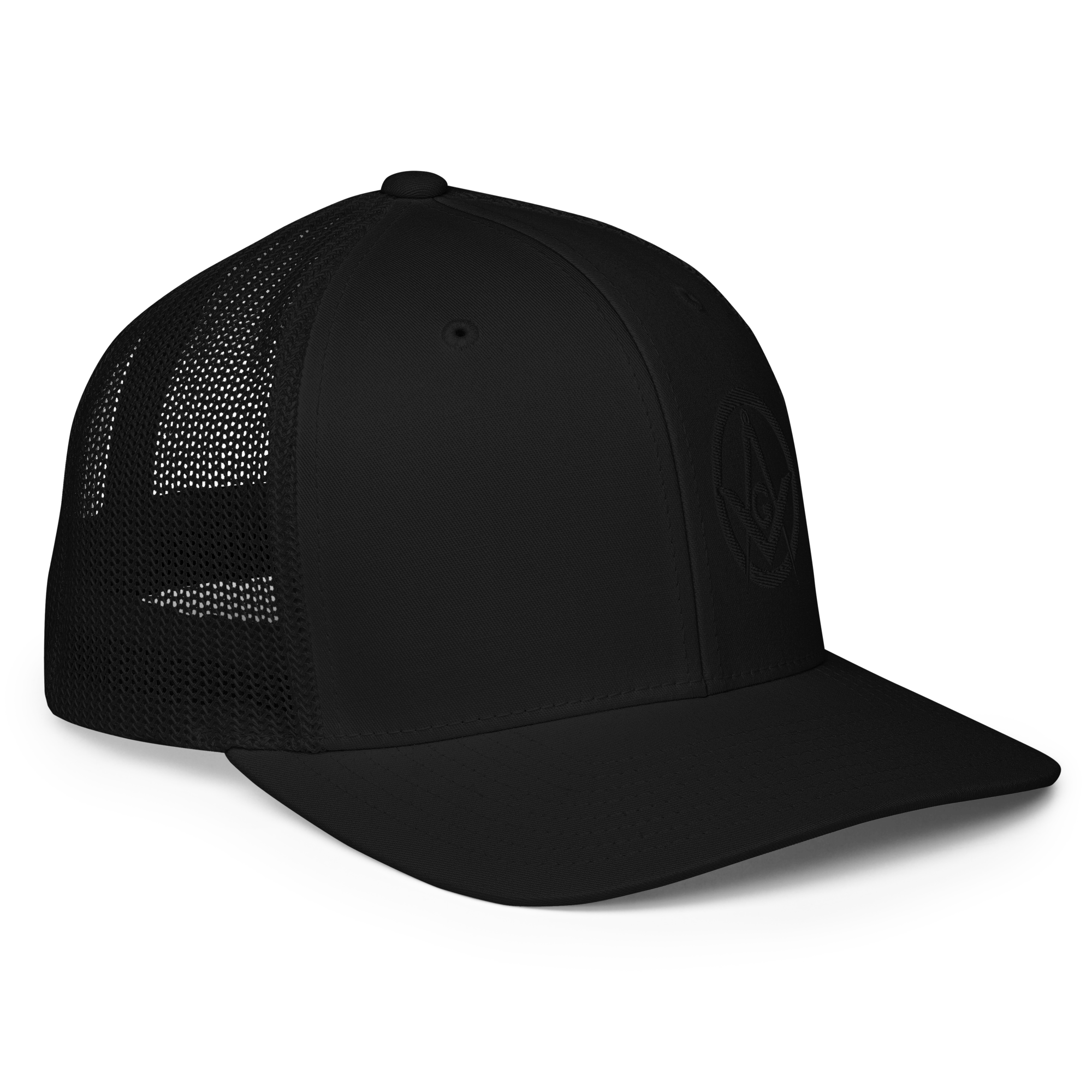 Square and Compass Mesh Back Trucker Hat