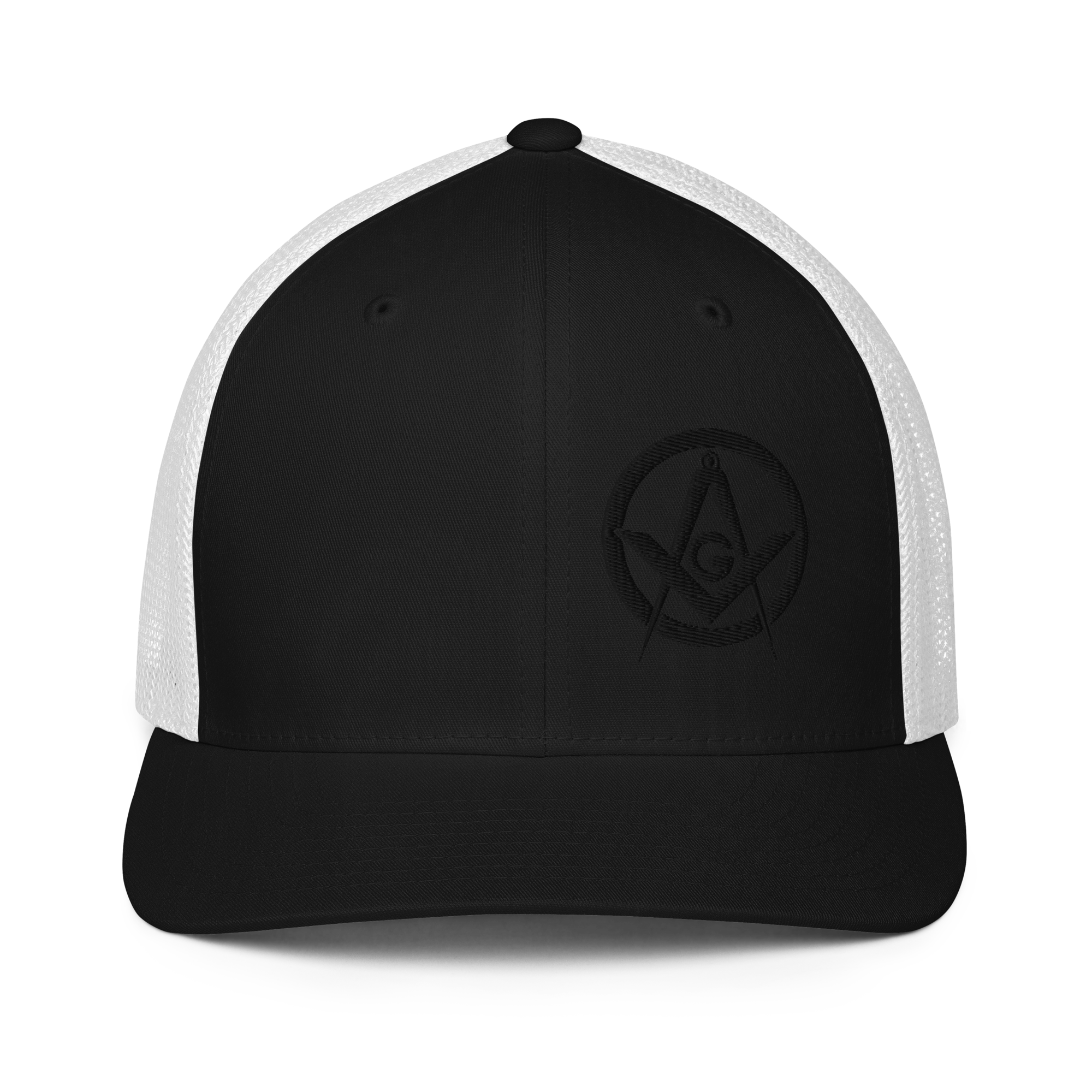 Square & Compasses Cap with G – Flexfit Mesh Series