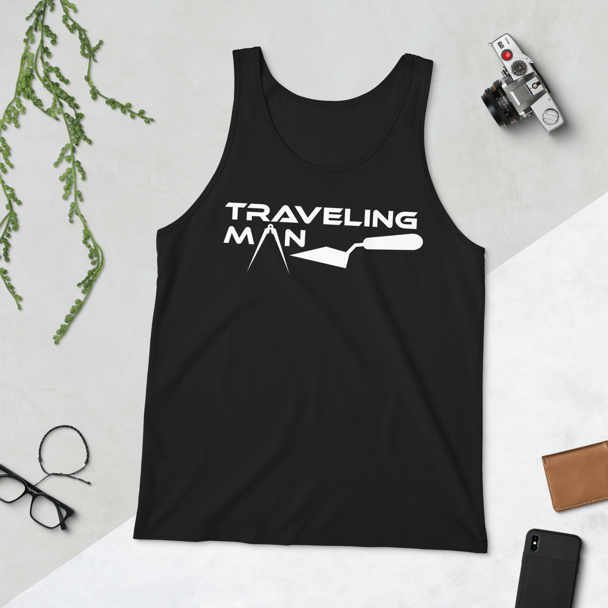 Traveling Man Tank Top