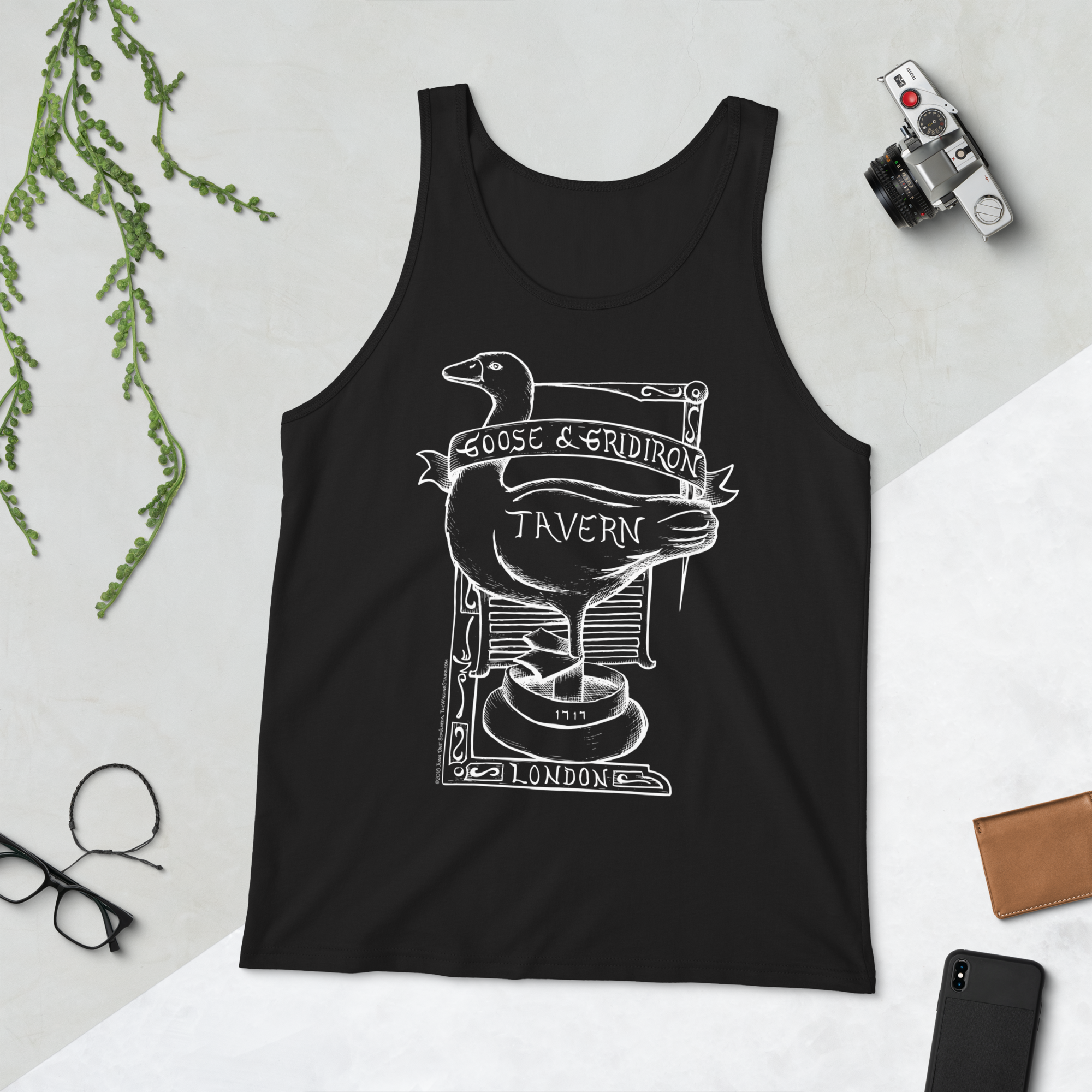 Goose and Gridiron Tavern Tank Top