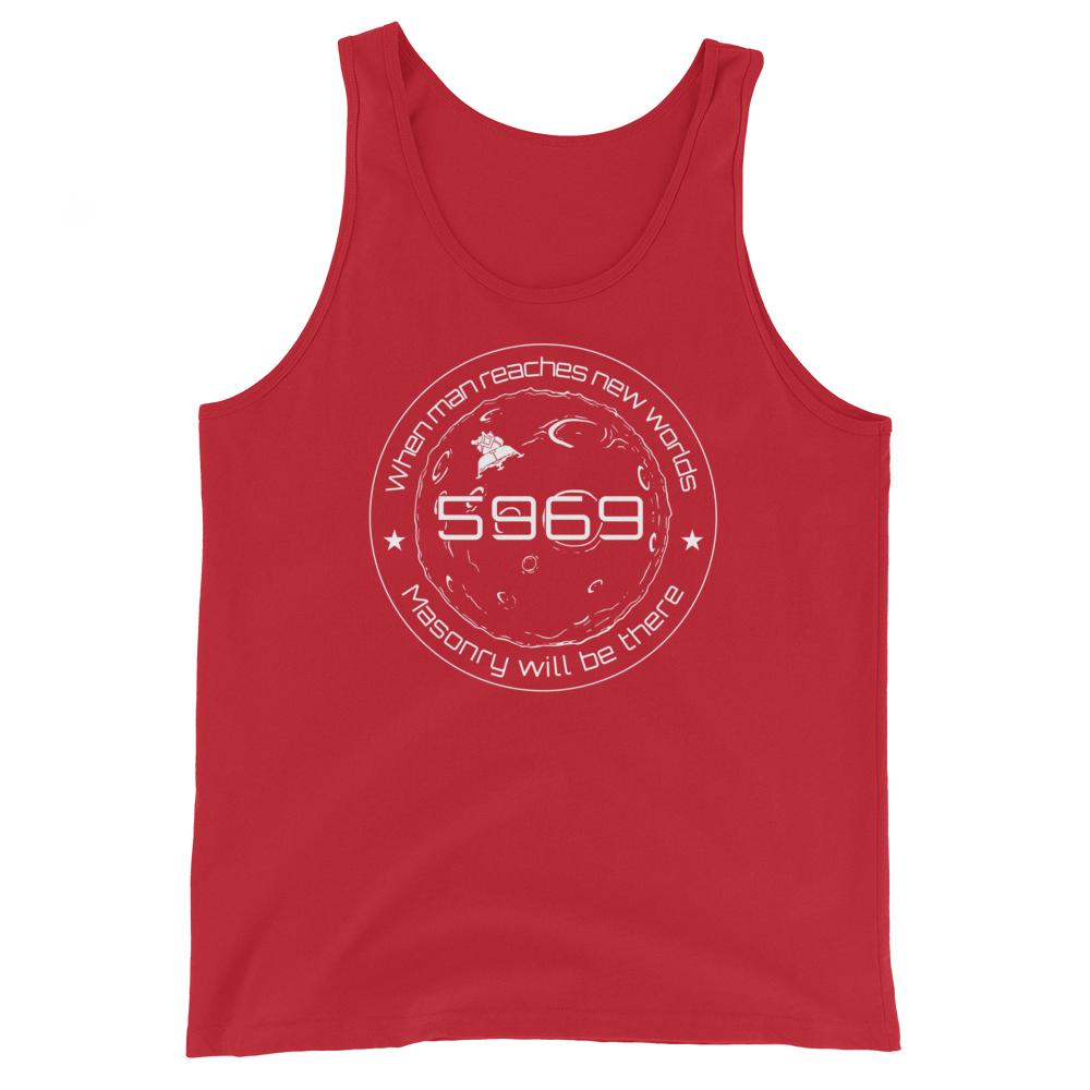 Masonry on the Moon Tank Top