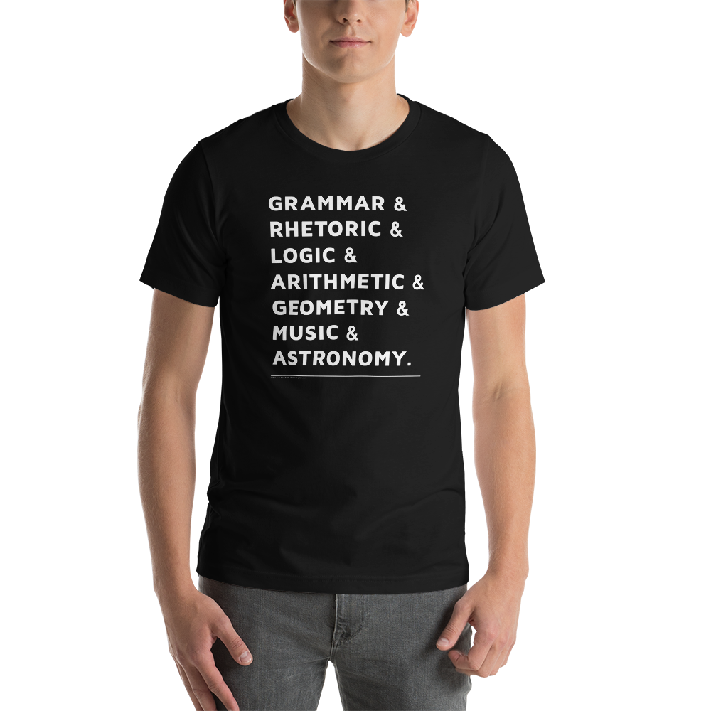 Trivium Quadrivium Liberal Arts and Sciences T-Shirt