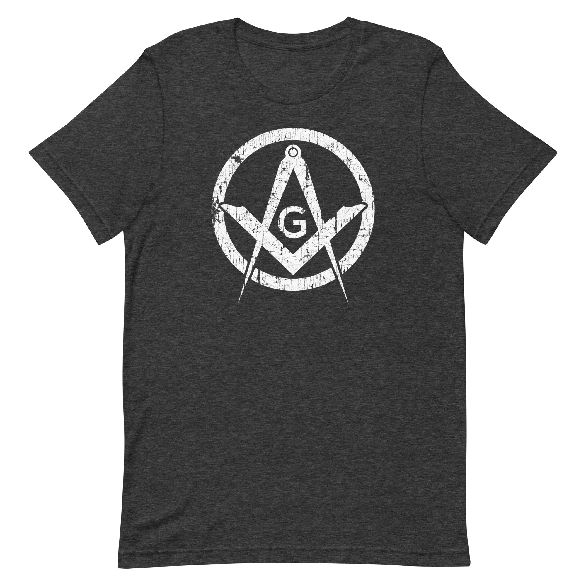 Square and Compass Distressed T-Shirt