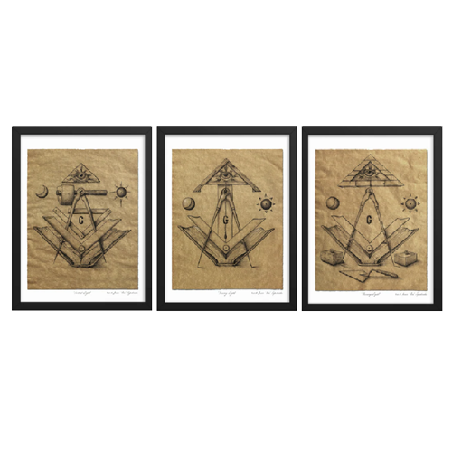 Masonic Light Collection | Set of 3