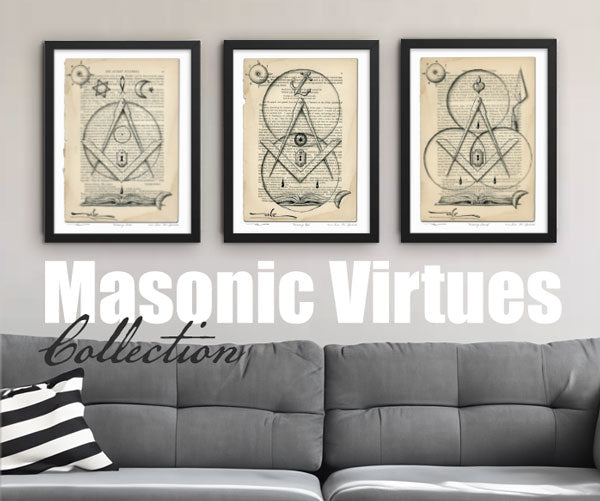 Masonic Virtues Collection | Set of 3