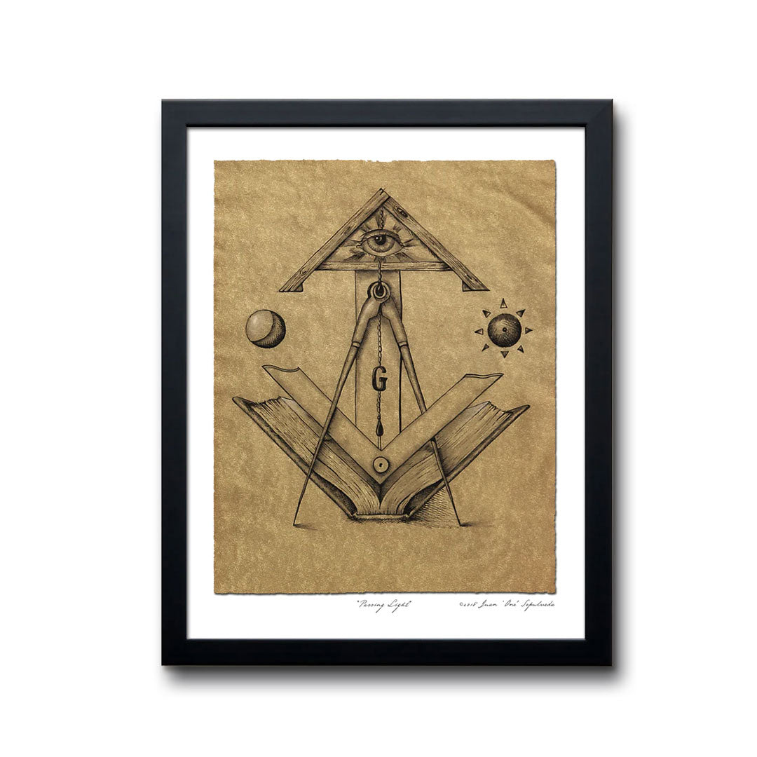 Masonic Light | Passing Light | Fellowcraft Art