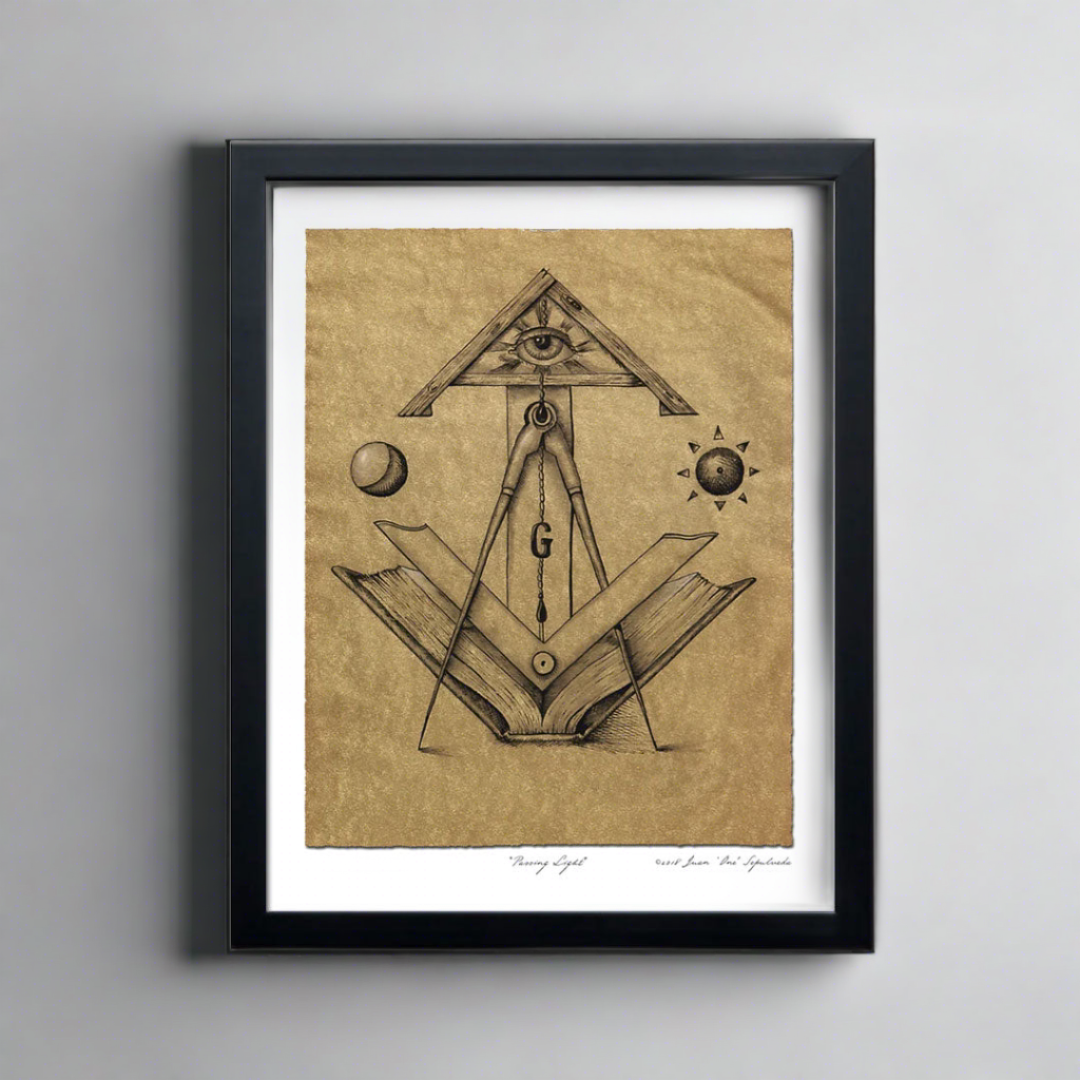 Masonic Light | Passing Light | Fellowcraft Art
