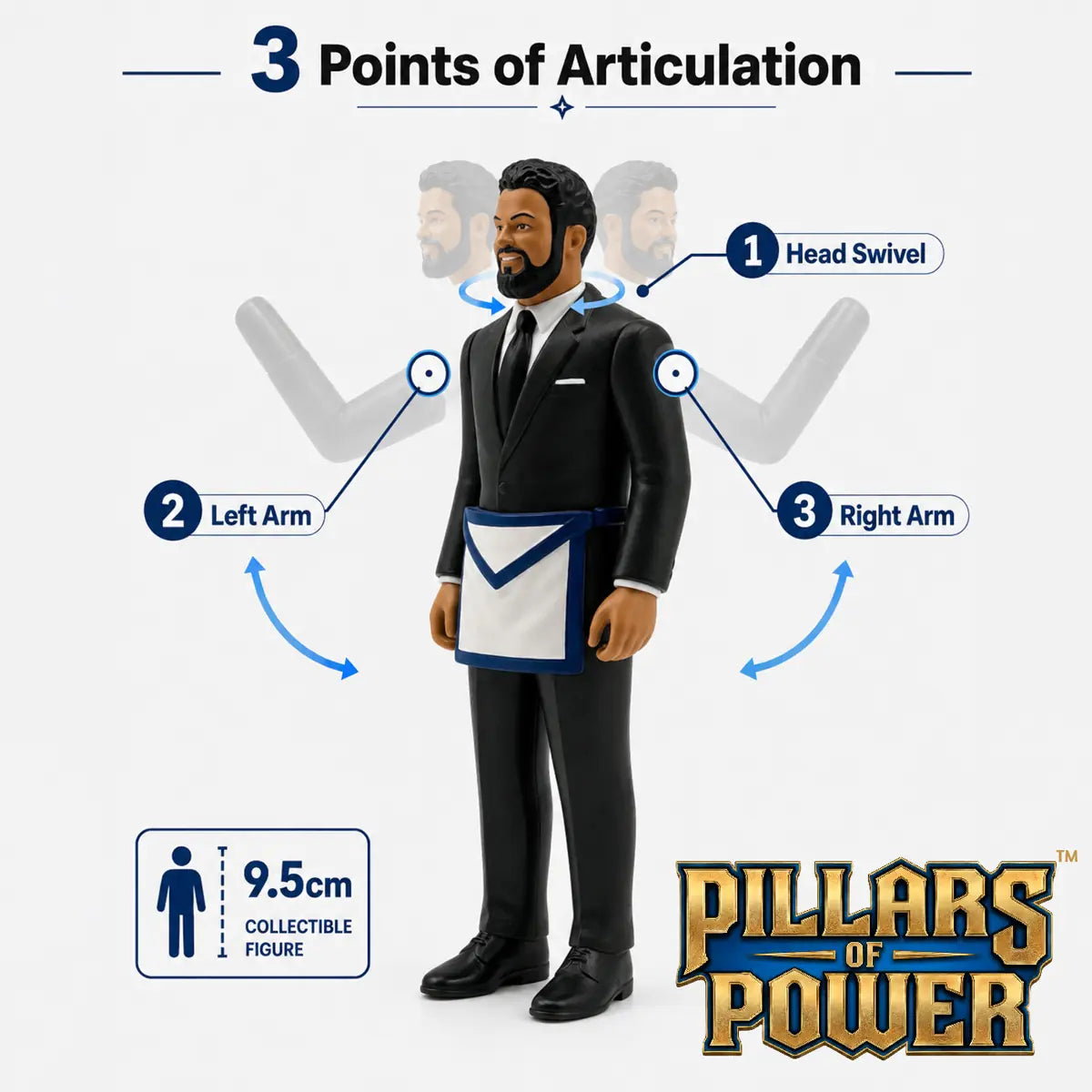 Pillars of Power | Freemason Action Figure [Pre-order]