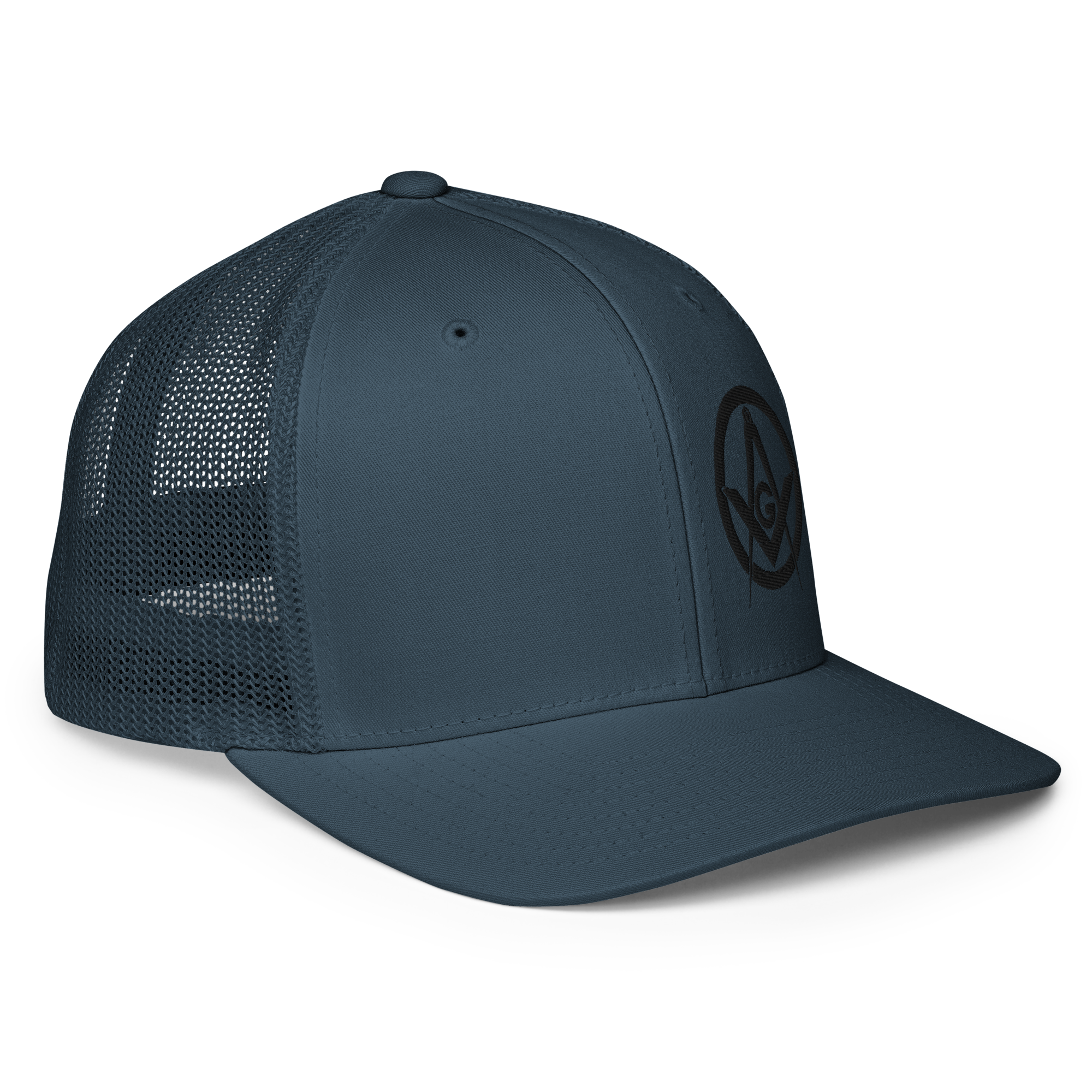 Square & Compasses Cap with G – Flexfit Mesh Series