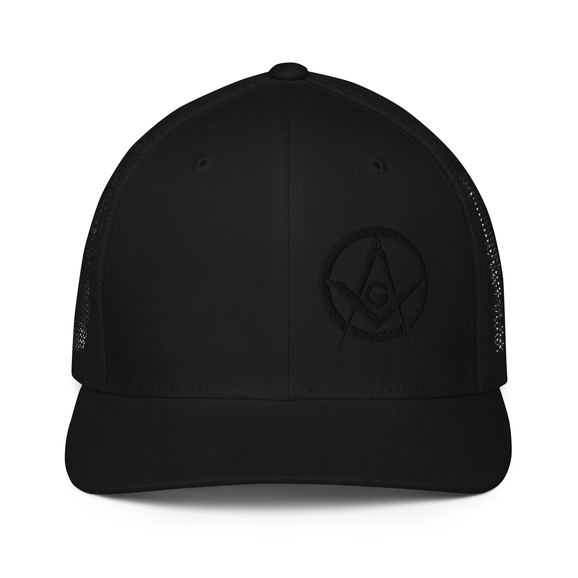 Square and Compass Mesh Back Trucker Hat