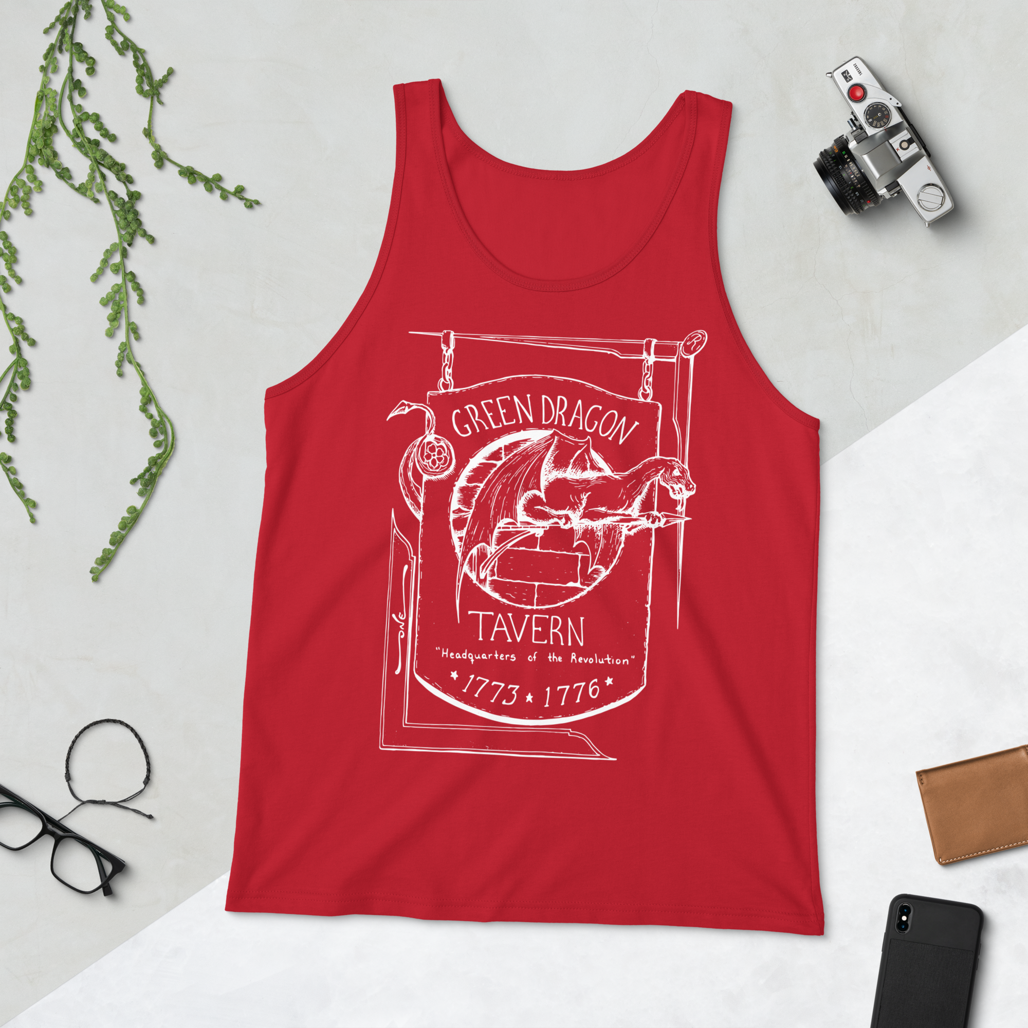 Green Dragon Tavern Tank Top